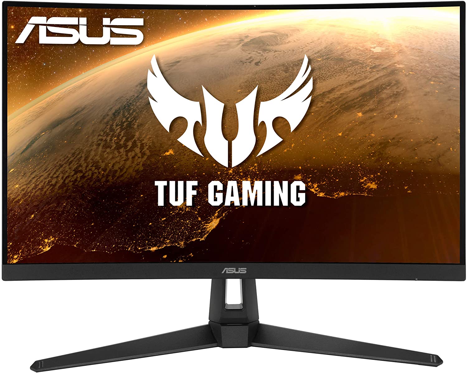 Best Computer Monitors for Gaming - ASUS TUF Gaming VG27VH1B 27 Curved Monitor