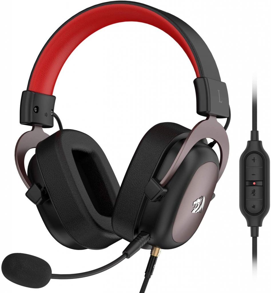 Best Gaming Headset Under 50 - Redragon H510 Zeus Wired Gaming Headset